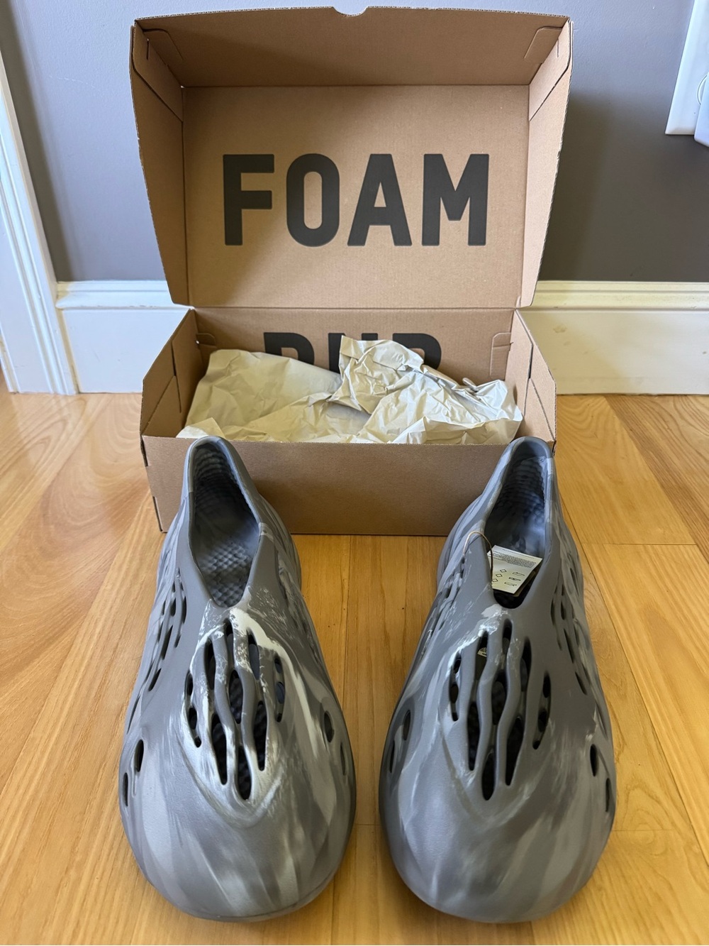 Adidas Yeezy Foam RNR MX Granite IE4931 Men’s 12 NWT Box